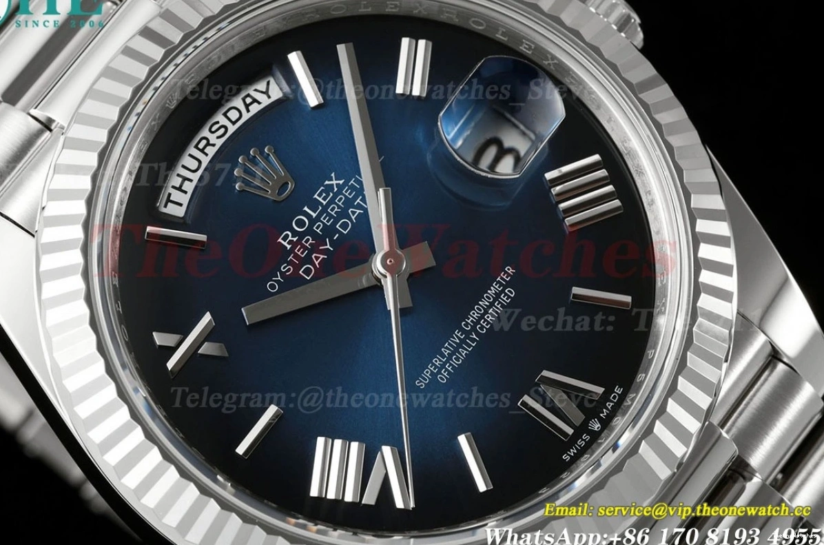 Heavy Version) THBF 228239 Dial Blue SH3255(Tungsten SS SS 40mm DayDate 0408